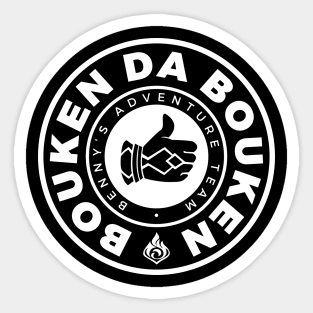 Bennett Bouken da Bouken - Genshin Impact Fan Art Sticker